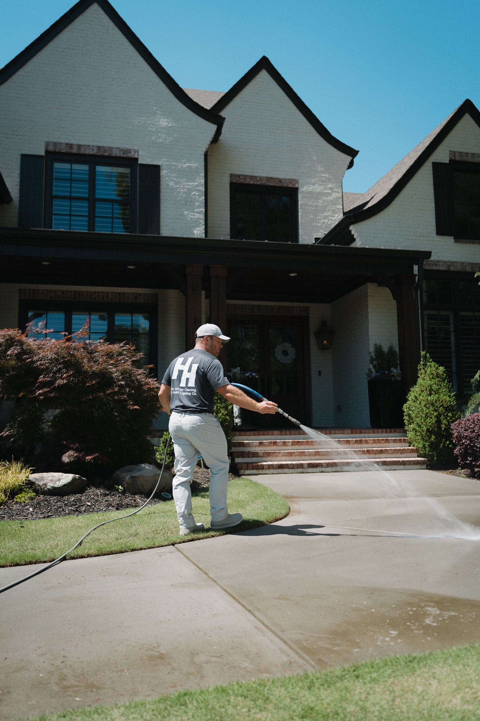 Professional house washing in Buckhead GA